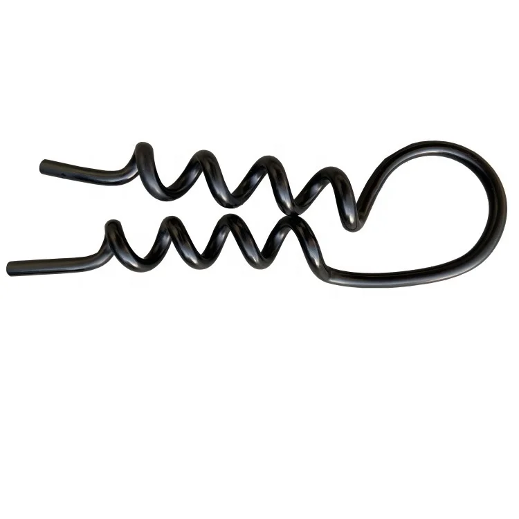 High quality PVC Double Side Tie pole line hardware  insulated clamp power accessories  for insulator