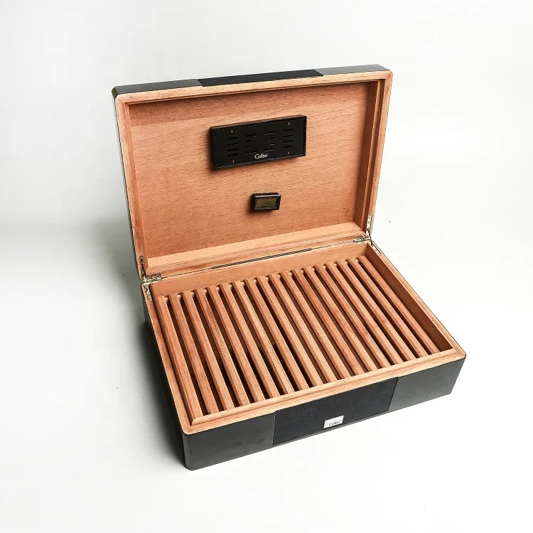 Handmade Wooden Cigar Cedar Wood  Box Case Humidor Cabine