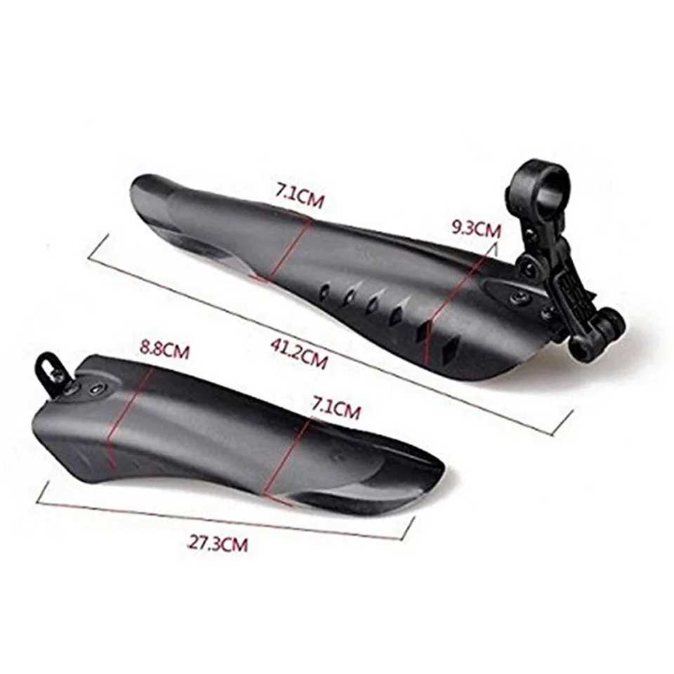 MTB Bicycle Mudguards Mountain Bike Fenders Set Mud Guards Bicycle Mudguard Wings For Bicycle Front/Rear Fenders