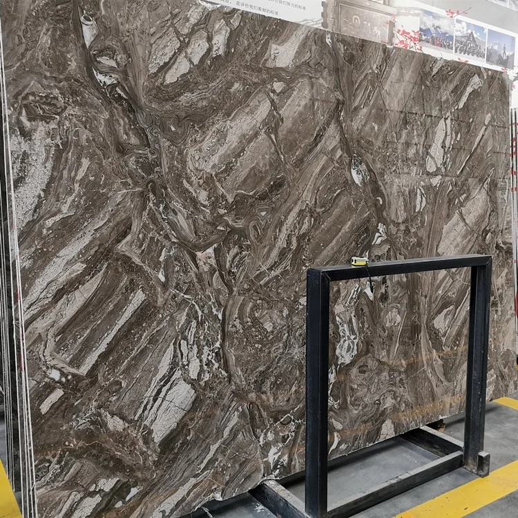 Chinese Luxury Decoration Stone Venice Brown Marble for Floor Tile