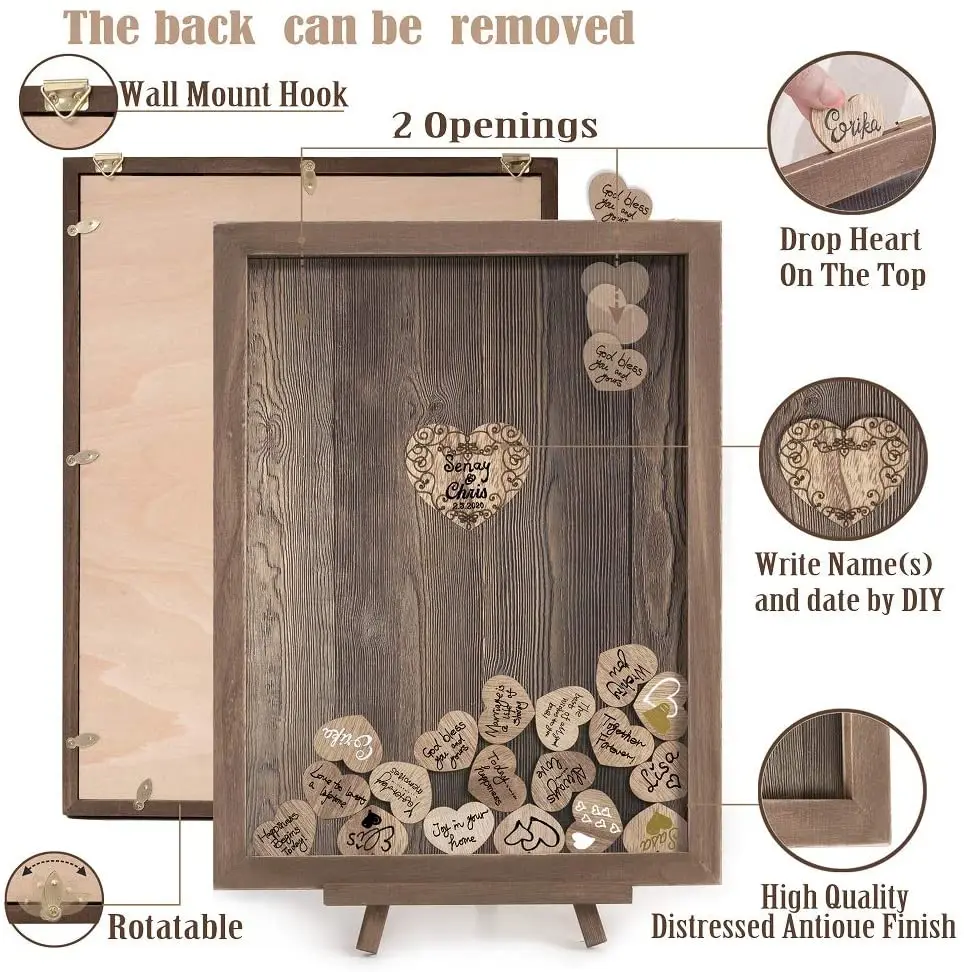 Wedding Guest Book Alternative Rustic Wedding Decorations For Reception Wedding Signs//