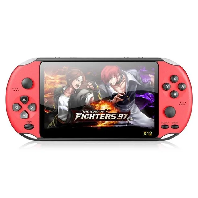 
X12 PLUS 5.1 inch Handheld Video Console 8GB Built-in 2000 Games for FC GBA NES Game Player Machine Kids Christmas Gift 
