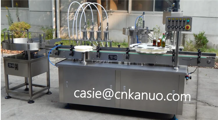 spray perfume filling capping machine 10ml nail polish filling capping and labeling machine automatic nail polish production lin