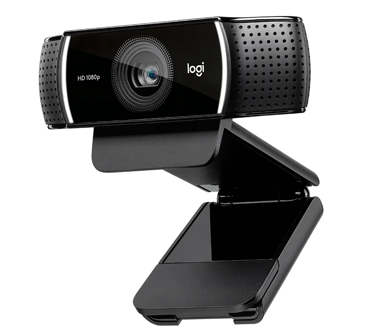 Logitech C922 Serious streaming webcam with hyper-fast HD 720p at 60fps