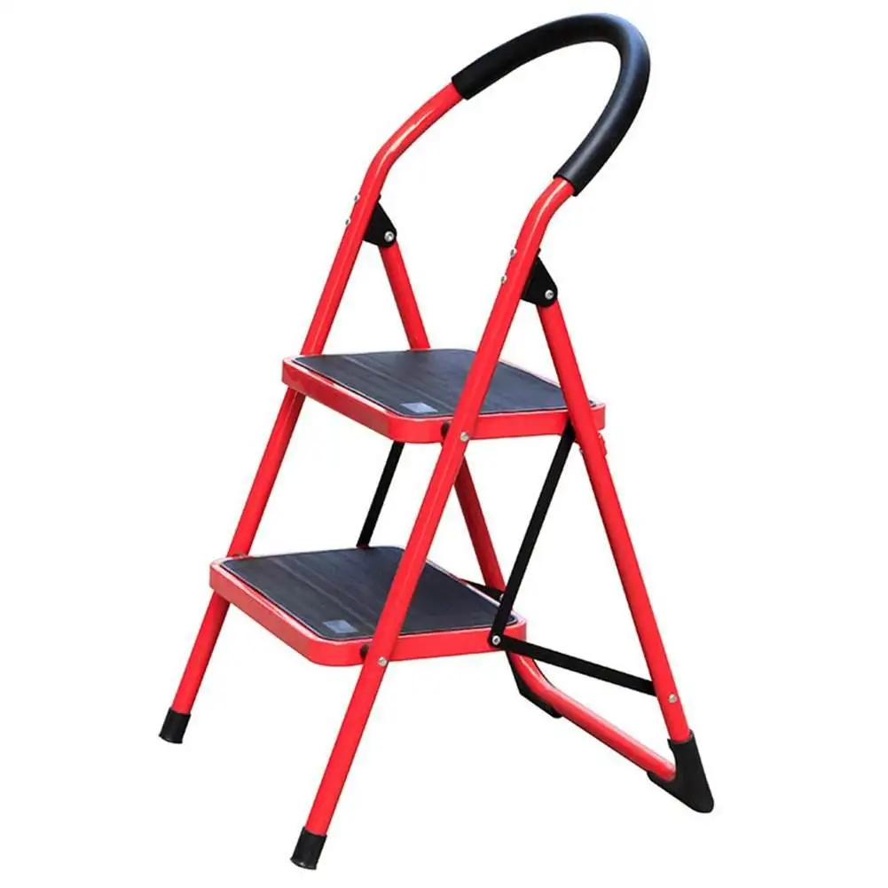 Wholesale Customization Household 2-5 Folding Step Ladder Aluminum Alloy Folding Ladder Portable Home Metal Ladder