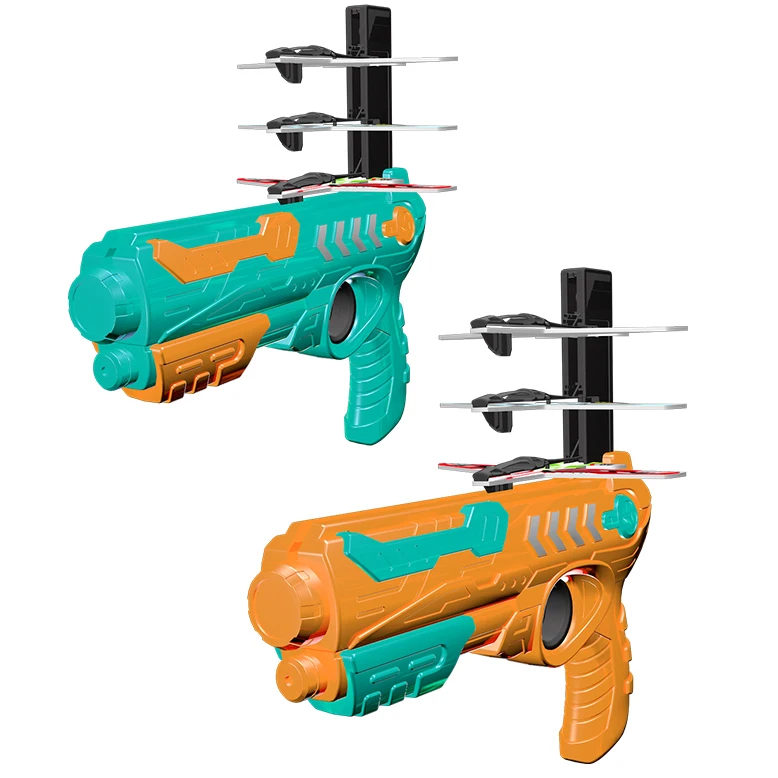 KSF Summer Outdoor Plastic Airsoft Launching Gun Foam Dart Shooting Gun Airplane Guns And Weapons Army For Kids