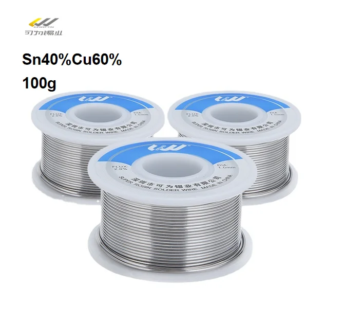 OEM soldering flux 2.0% 3.0% tin lead wire welding tools 100g TinLead soldering Wire for LED PCB solder tin wire for STM line