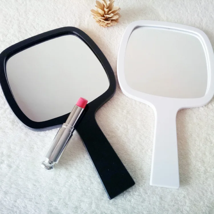 Wholesale Custom LOGO Colorful Salon Haircut Cosmetic hand held vanity mirror