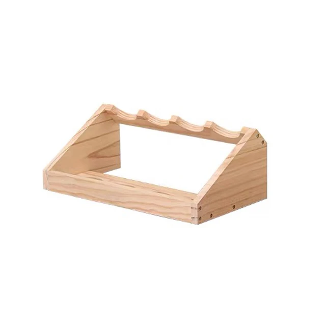 Restaurant wine shop wood wine bottle stand wine display rack wood rack