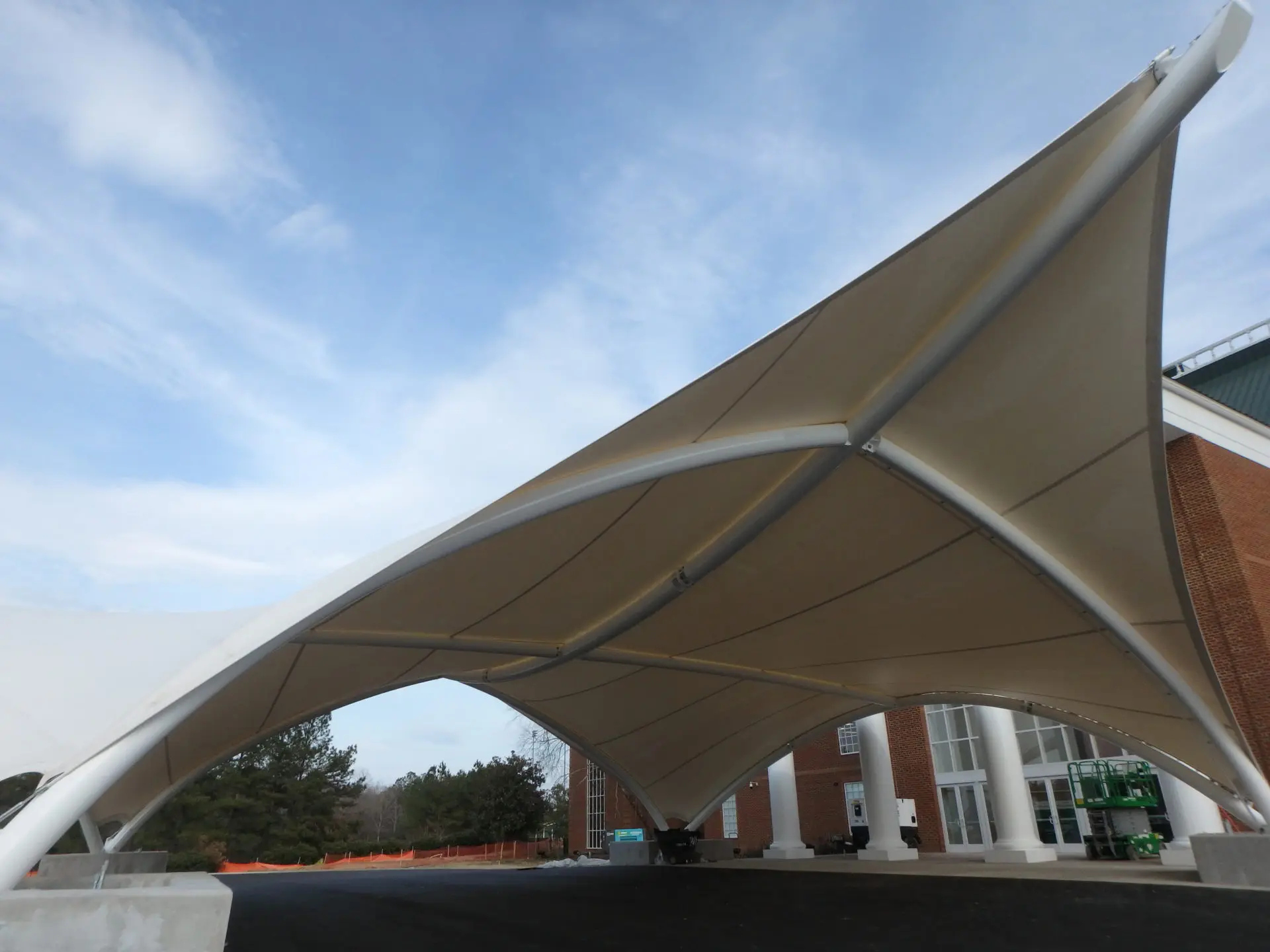 Cheapest professional high tensile structure 1000D pvc tarpaulin pvc roofing membrane for vietnam