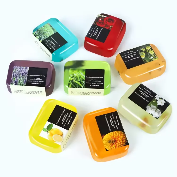Private Label Organic Plant Based Soap Plant Essential Oils Handmade Flower Essential Oil Soap Adults Toilet Soap