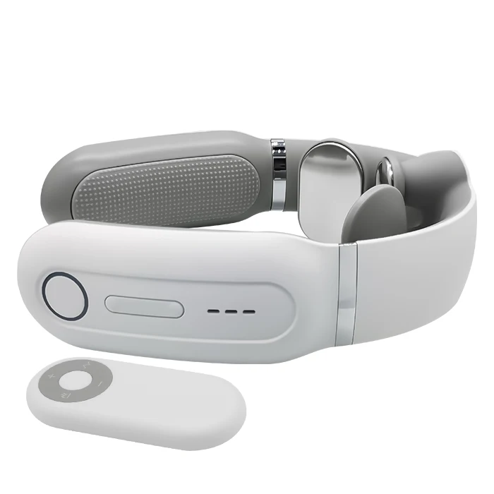 Smart Neck Massager with Heating Function, Wireless 3D Travel Neck Massage Equipment