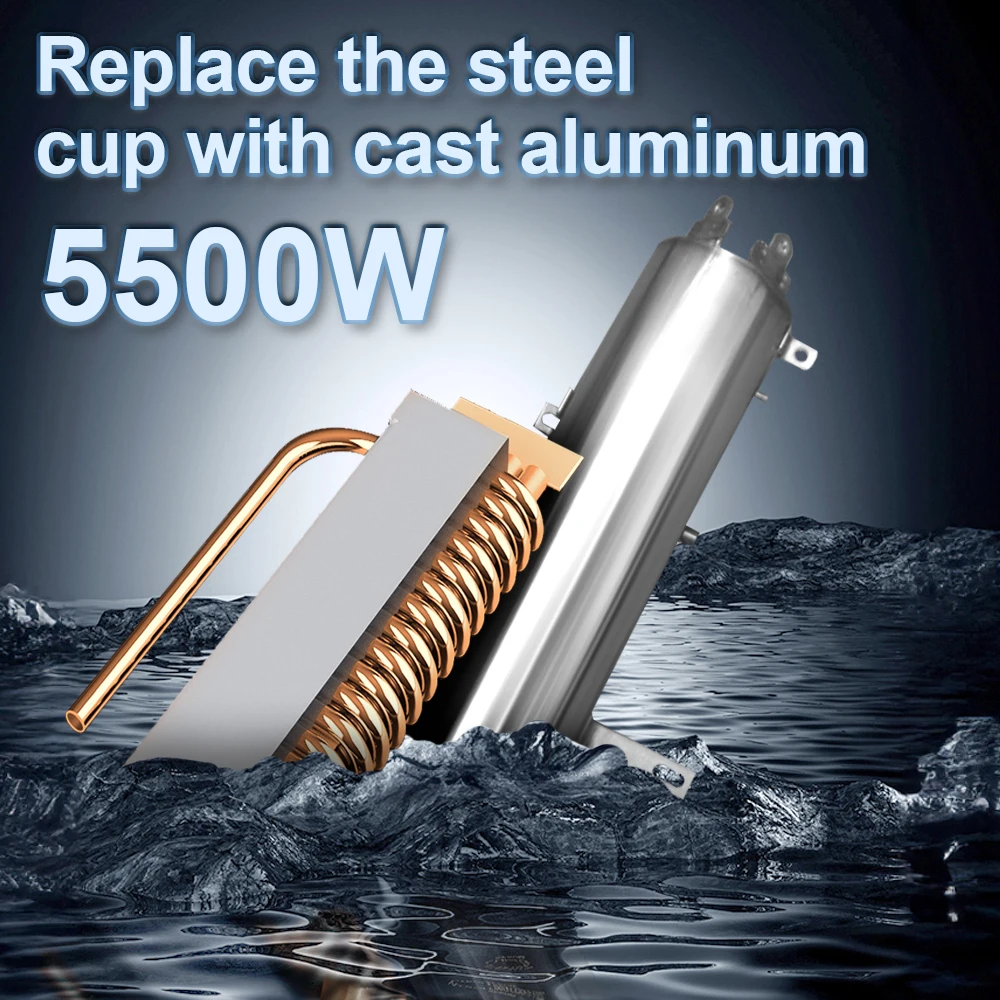 Portable electric water heater instant electric shower tankless electric water heater modern novel design