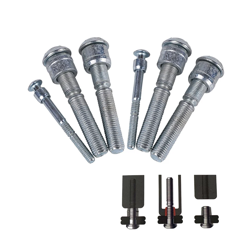 Back Oxide Lockbolts Lockpins Huck Bolts Ring Groove Rivet