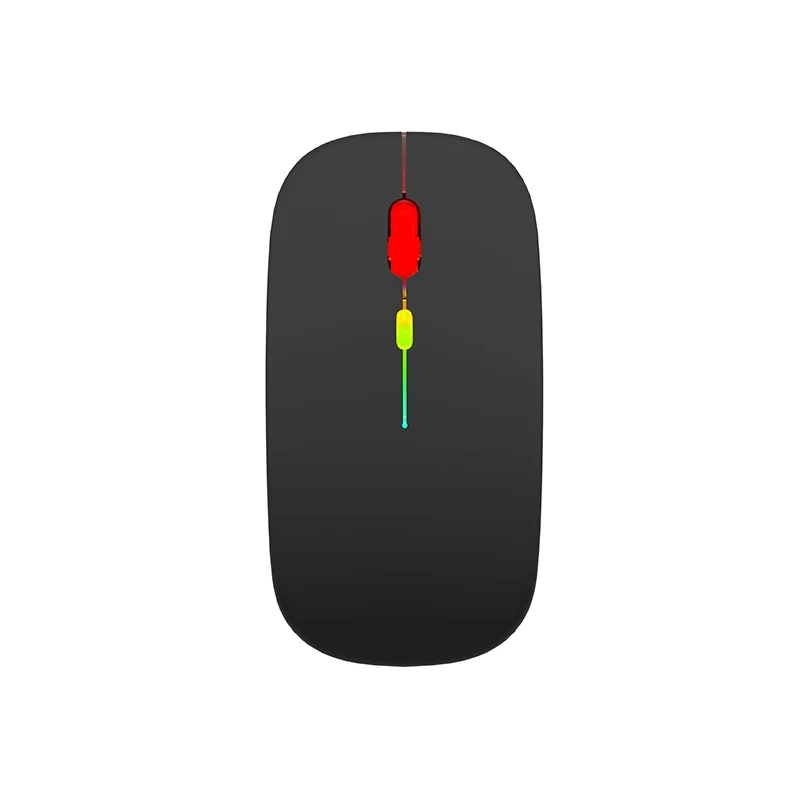 Wireless Mouse BT RGB Rechargeable Mouse Wireless Computer LED Backlit Ergonomic Gaming Mouse for Laptop PC