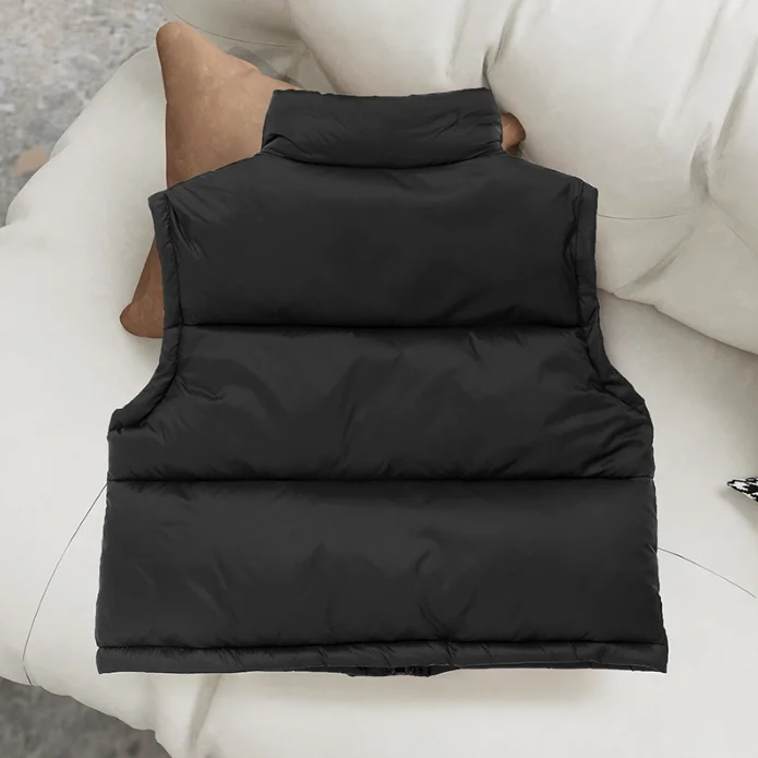 Newest Boys Girls Down Vest Coat Winter Puffer Vest For Kids Sleeveless Jacket Zip Up Outwear for Toddler