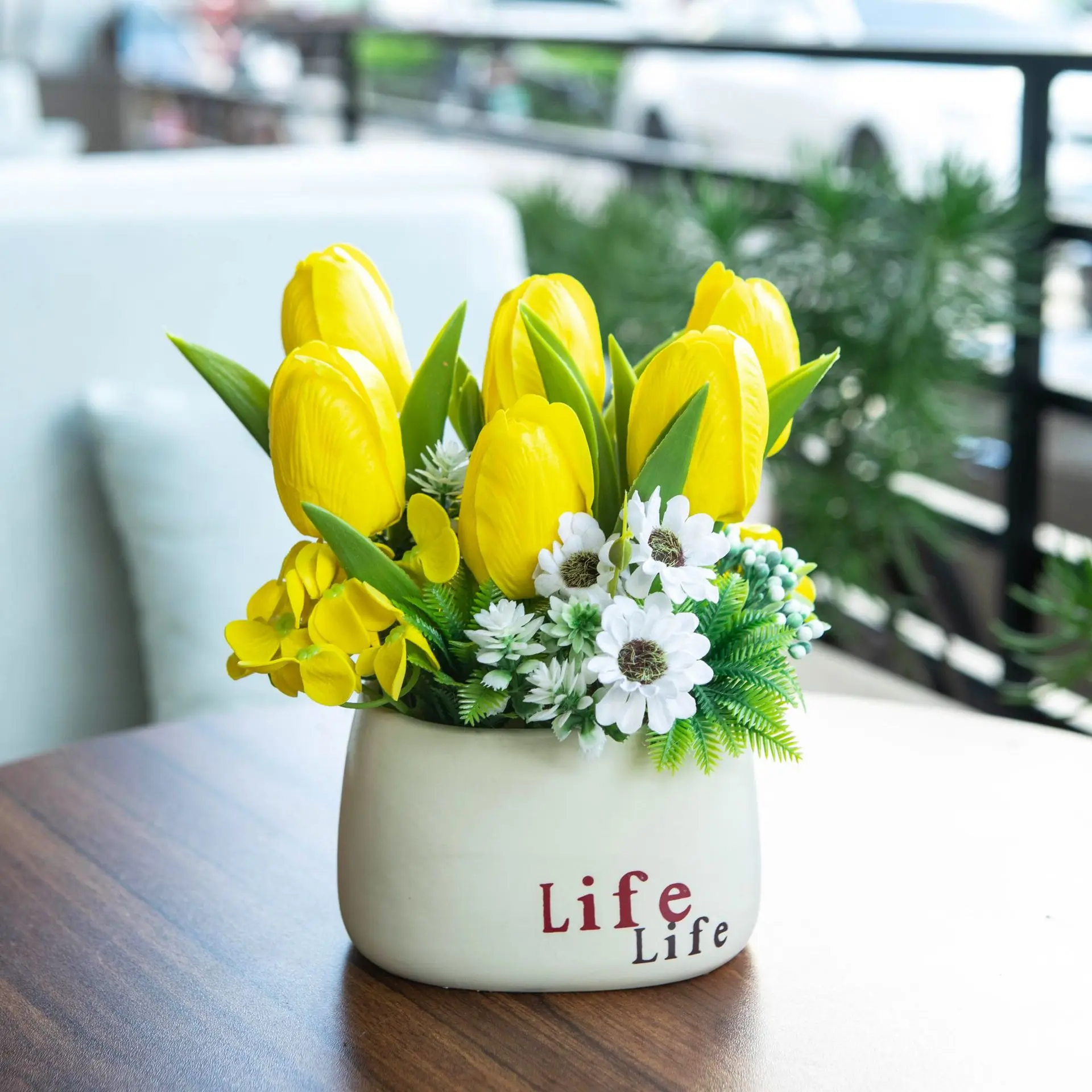 Artificial Flowers Wholesale Flower Pot Artificial Flower Decoration Home Decor
