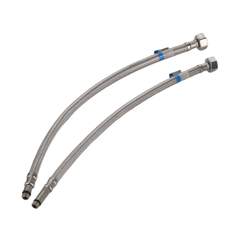 Bathroom Kitchen Faucet Connector Stainless Steel Braided Supply Hose