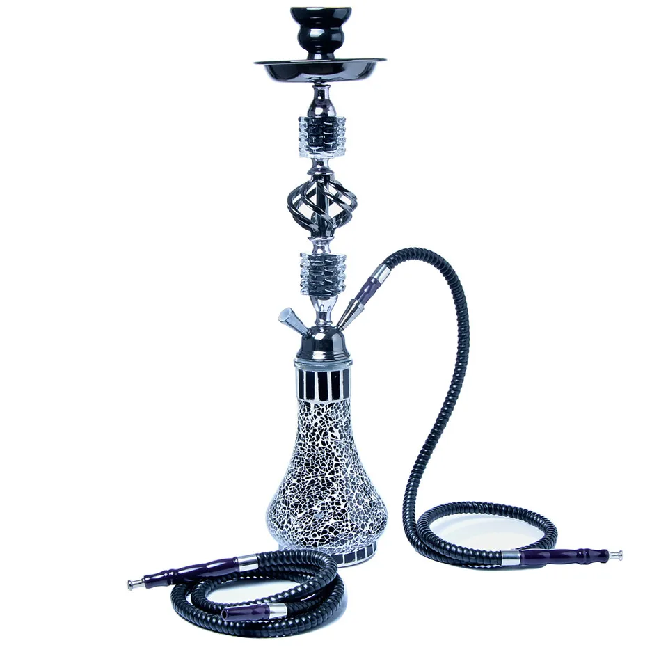 Hookah Shisha Pakistan 2 Pipe Shisha-Hookah Nargile Takimi Cheap Price