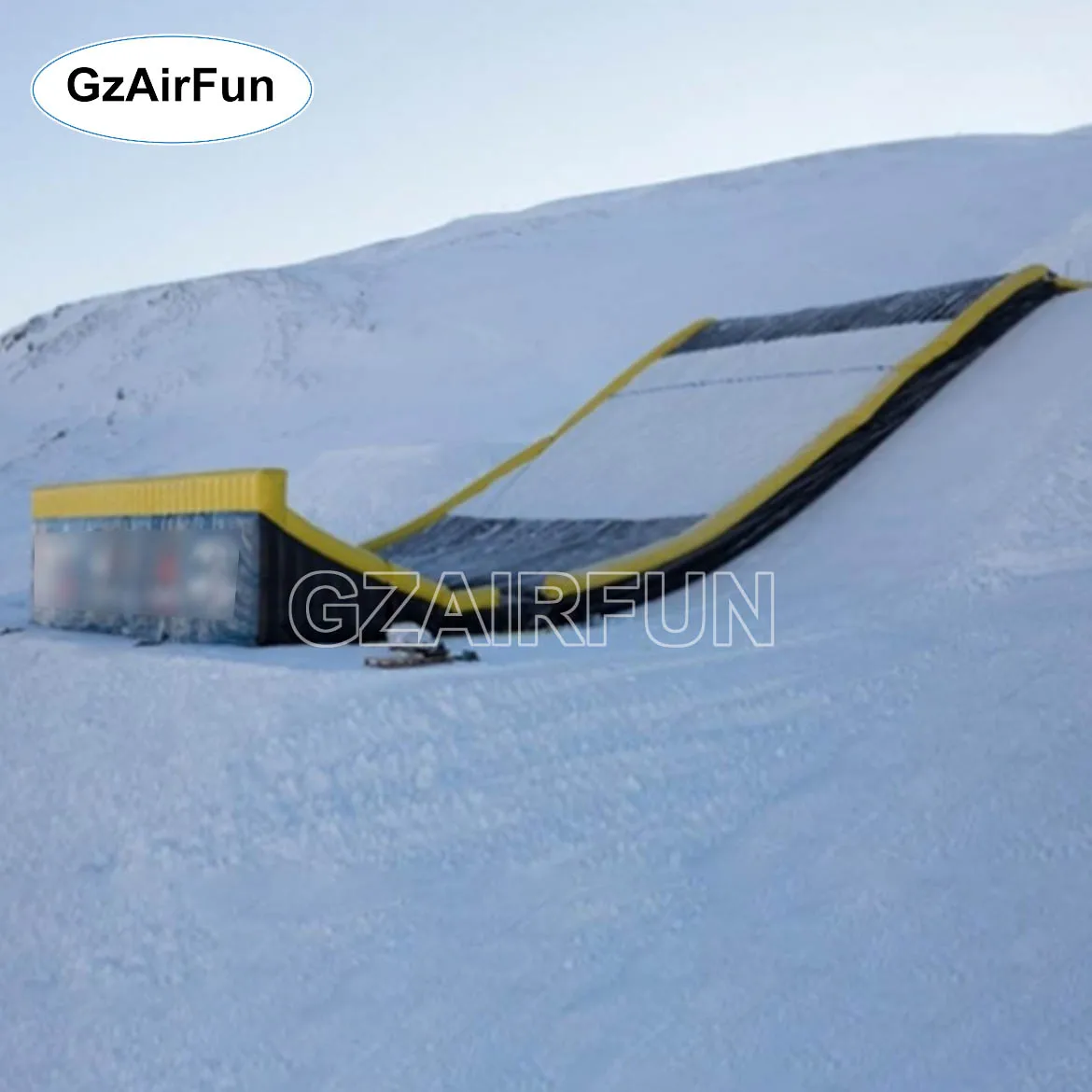 Custom Extreme Sport Freestyle Bike Jump Inflatable Snowboard Airbag Ramp For Fmx Mtb Bmx Inflatable Airbag Landing