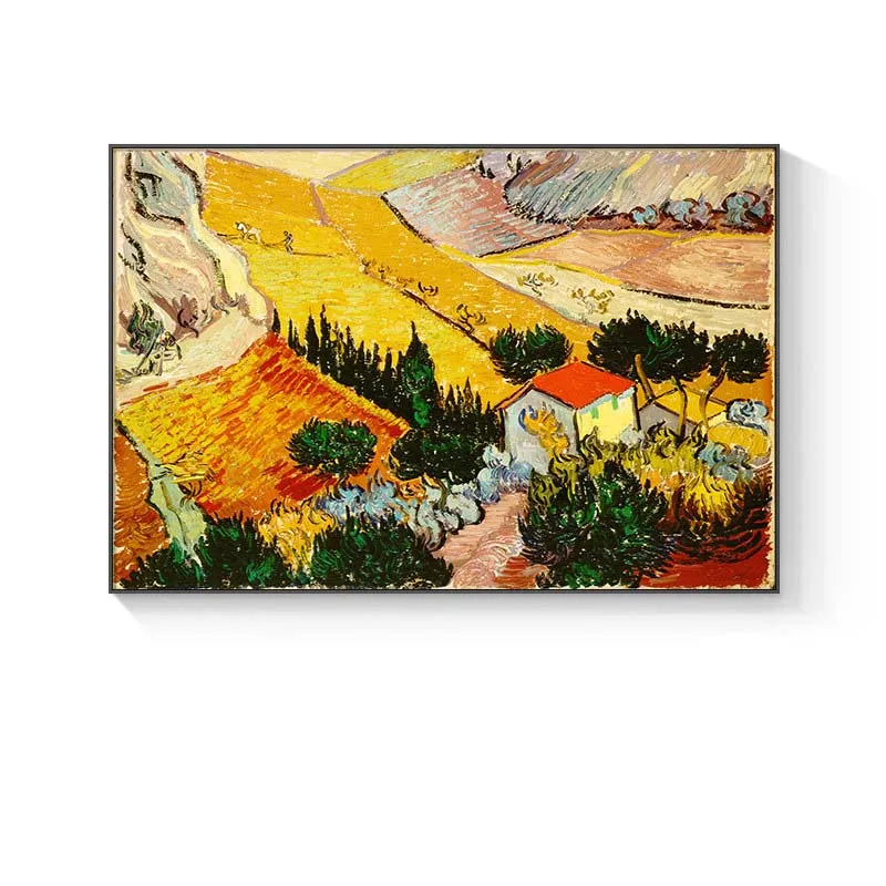 Famous Van Gogh Paintings Starry Abstract Wall Art Living Room Painting Hotel CanvasHand Painted reproduction paintings