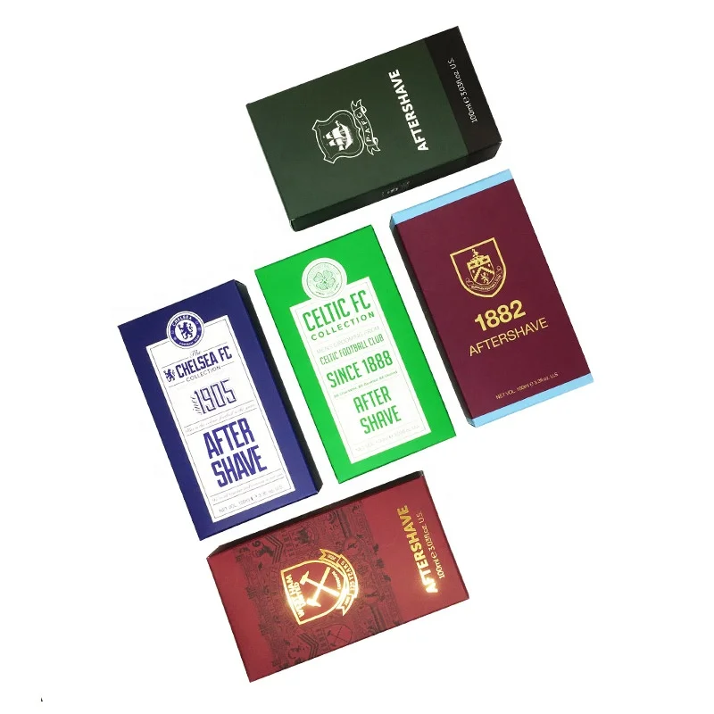 High Quality Color Printed Cosmetic Product Custom Logo Lotion Perfume After Shave Lotion Paper Box Luxury Medicine Storage Box