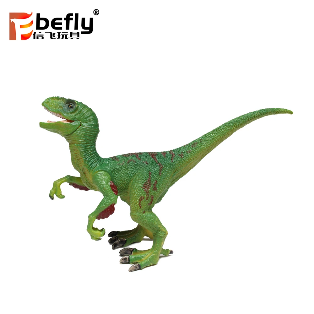 Table Figurines Pvc Toy Velociraptor Dinosaur Model