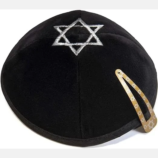 Classic Frik Holy Cupola Yarmulke White Knitted Tribal DMC Handmade Advanced Customization Jewish Kippah Israel Hat