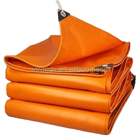 High Quality Waterproof Fabric 550gsm 680gsm PVC Coated Tarpaulin For parking awning Truck Cover 10x15 m