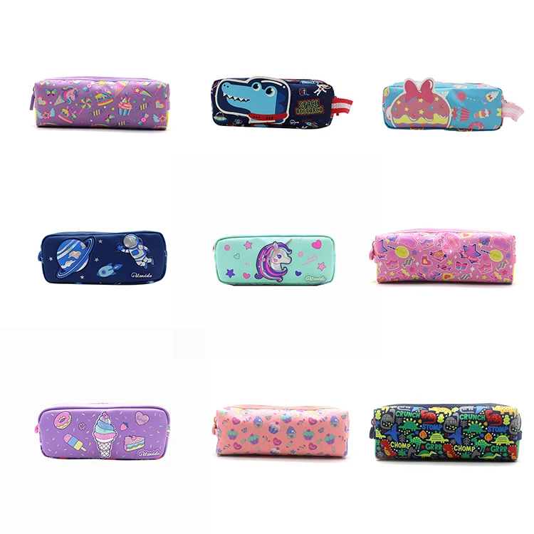 Smiggle Manufacturer Cute Pencil Bag Large Capacity Creative Korea Kids Pencil Case Pouch