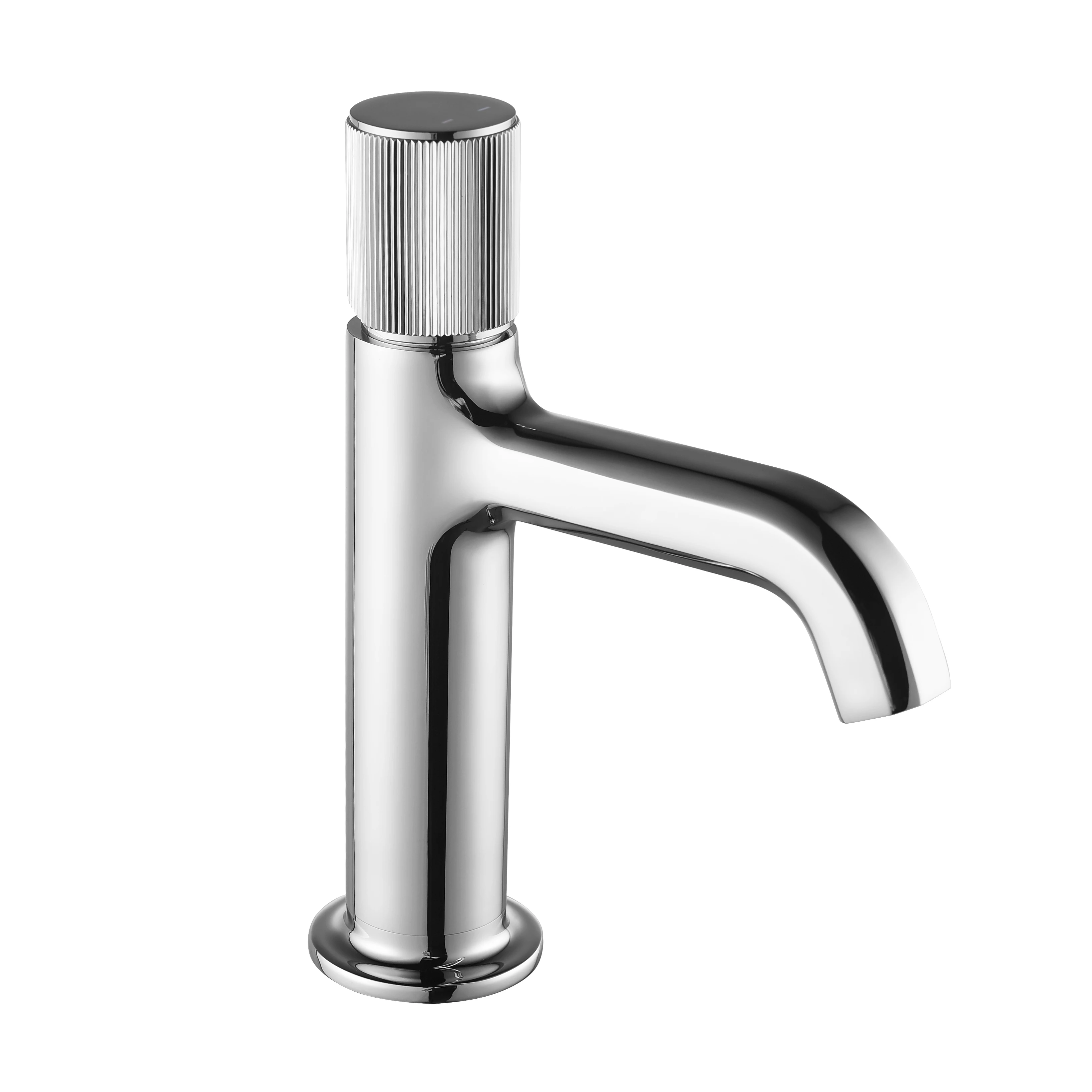 
2020 new design knurling faucet 100% Brass brushed gold matte black chrome, Wash Basin Faucet Bathroom Mixer tapware Faucets 