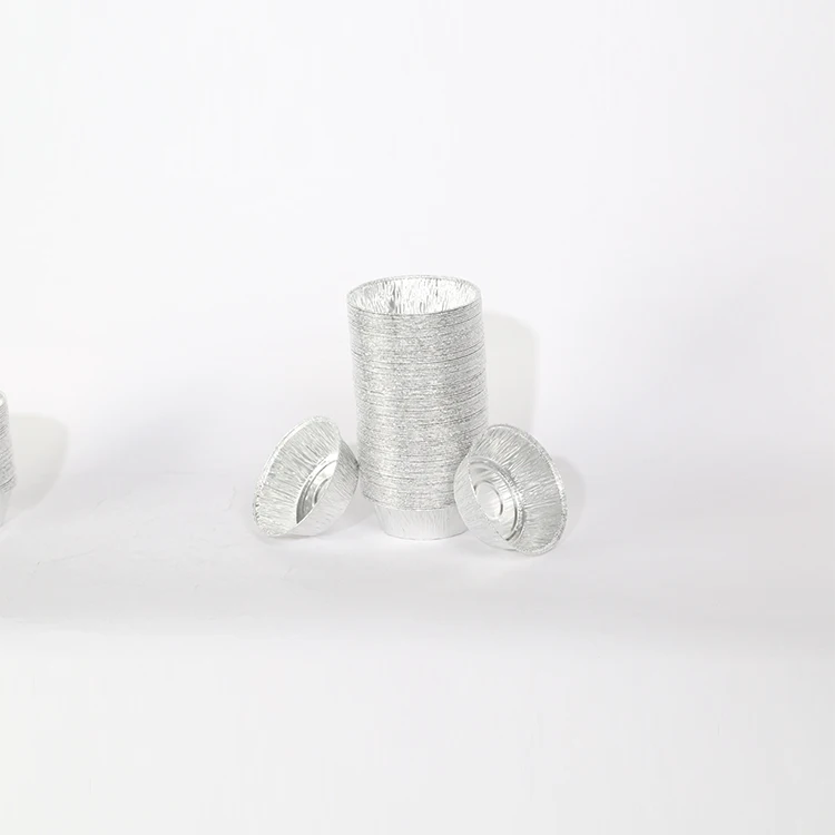 Spot Wholesale Molds Aluminium Foil Egg Tart Shell Cup Base For Food Baking
