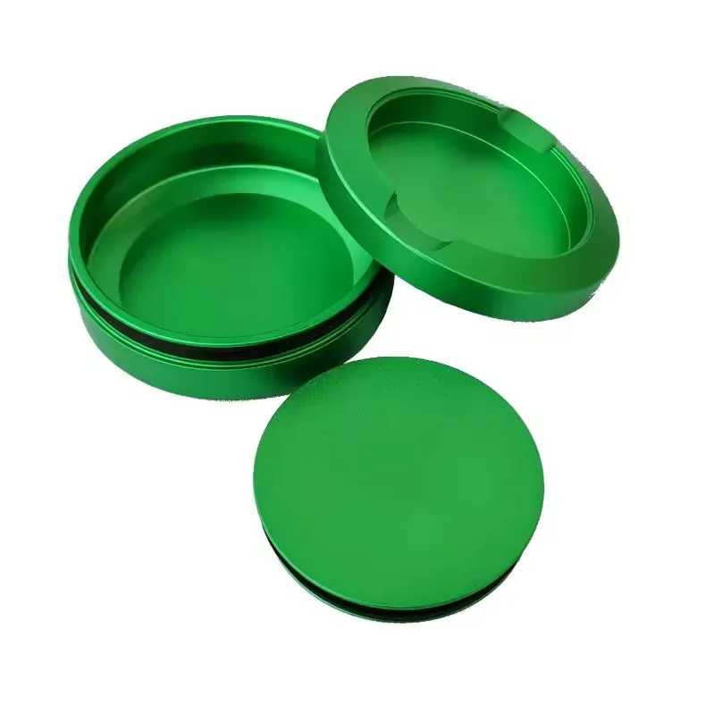 CNC Aluminium Cans Storage Box Snuffbox Customized Logo 3 Layers Metal Box ZYN Aluminium Snus Cans