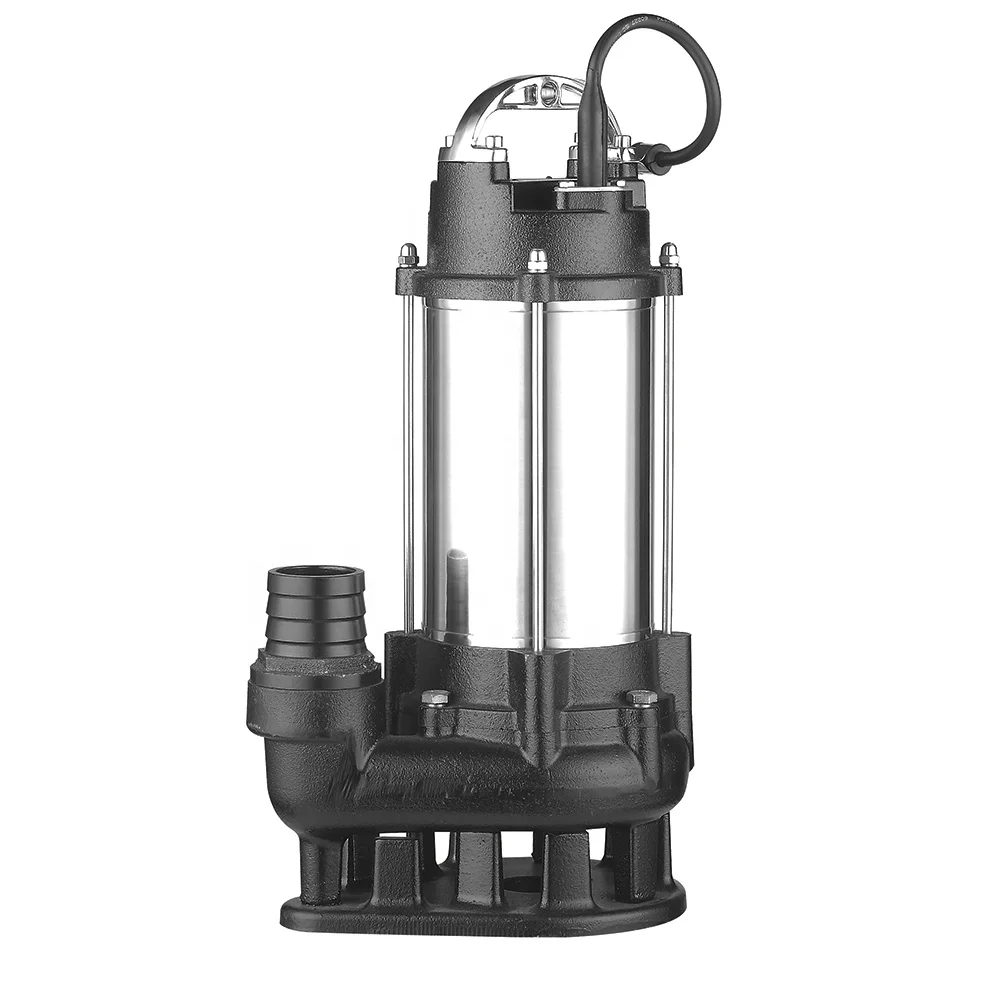 1.1kw WQD Electric Motor stainless steel Wastewater Submersible Sewage Pump