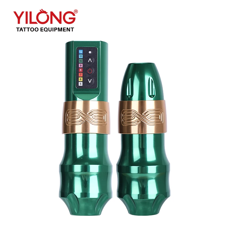 OEM приемлемый профессиональный 5V-12V мотор 9000 об/мин ход 4 0 мм батарея тату машина татуировки беспроводная ручка