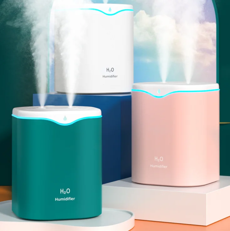 2L USB  Large Humidifier with Big Water Tank, Sleek Design and Material, Auto Turn Off