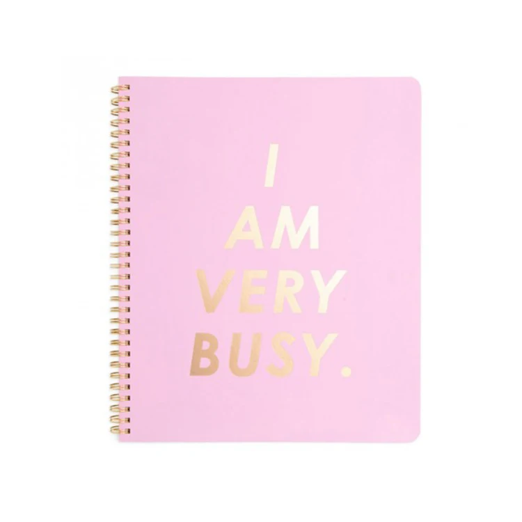 Пользовательский логотип, эко-розовый кавайный многоразовый планировщик, блокнот для молочных продуктов