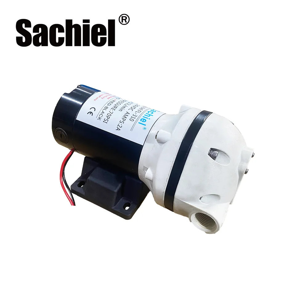 Электрический 12 В двигатель постоянного тока безмасляный мембранный насос высокого давления кислотные щелочные и химические вещества антикоррозионный для жидкого использования