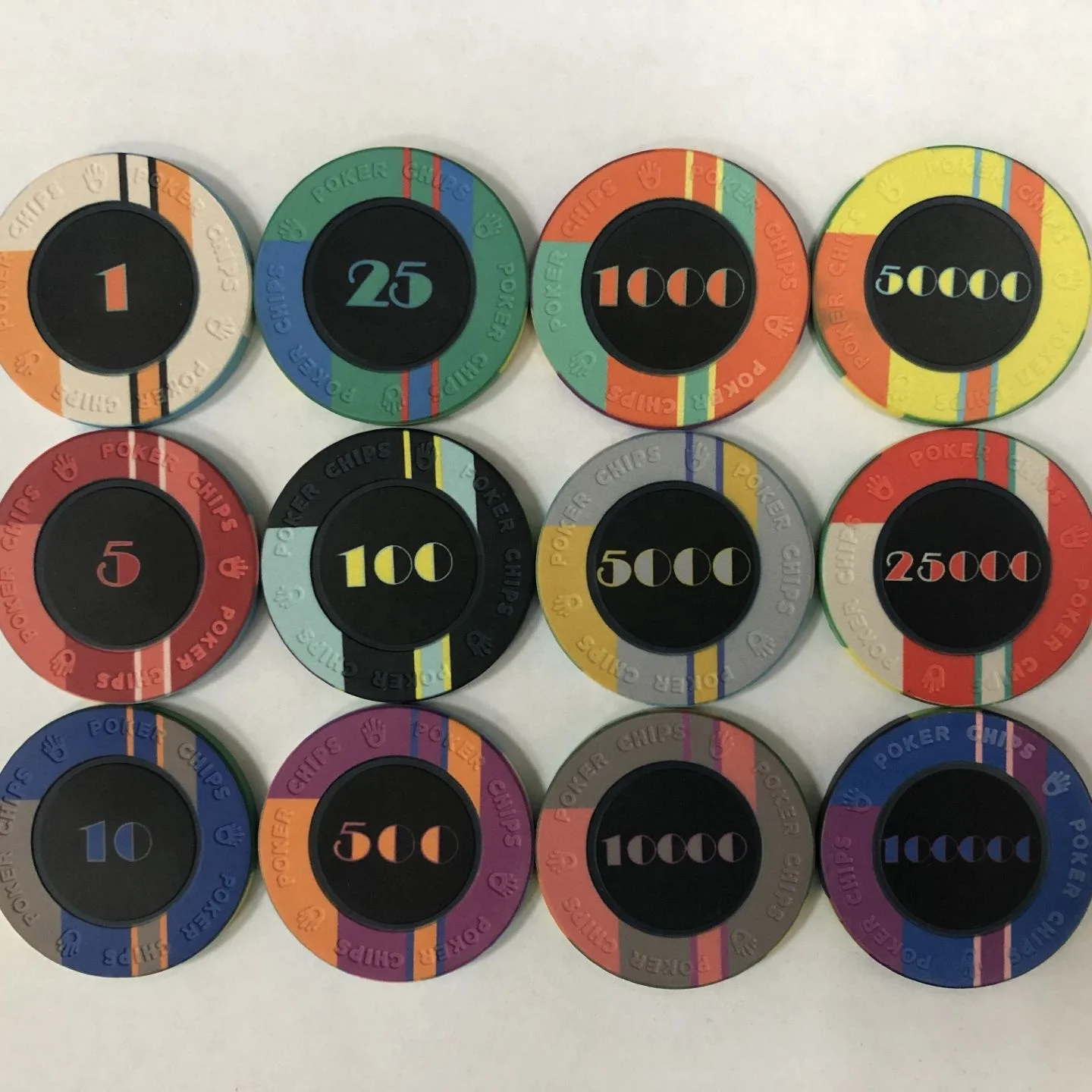 EPT Ceramic Poker Chips Casino Quality Custom Ceramic Chips