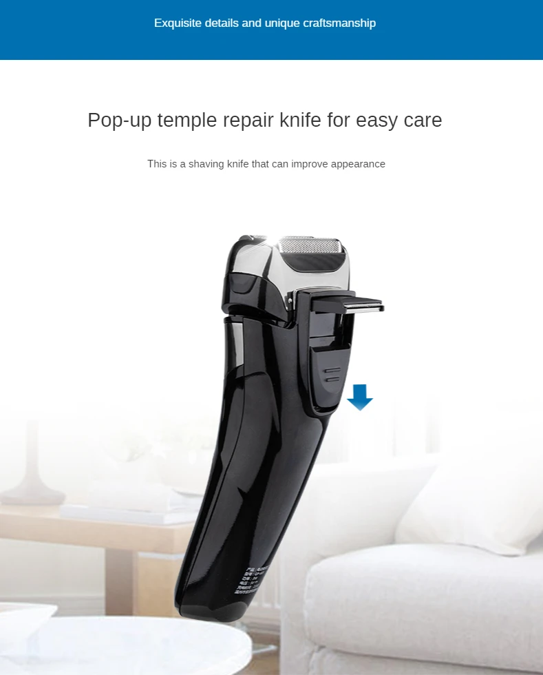 
Fast Charging Barber Shaver Electric Razor For Men 