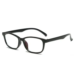 New blue light frame classic flat mirror retro frame female Korean fashion trendy glasses men and women