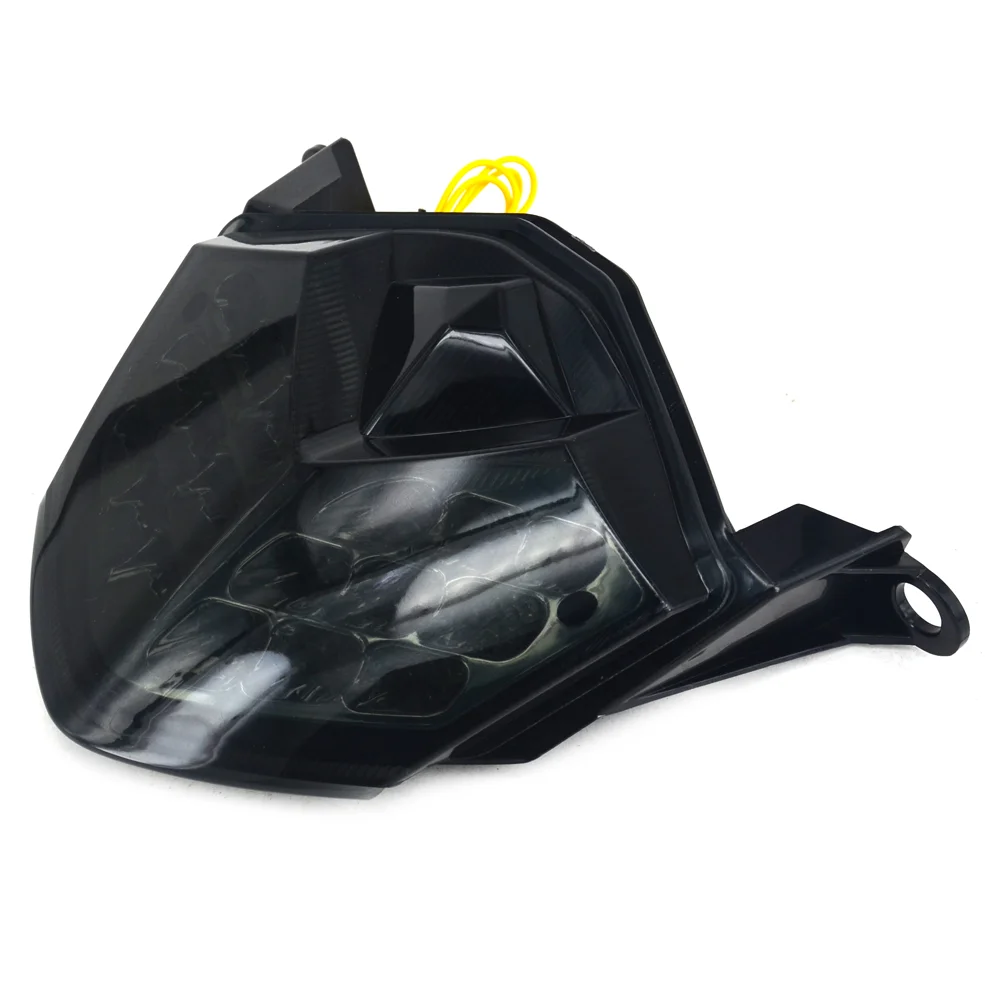 JFG Z750 Z1000 Ninja ZX-6R Ninja ZX-10R OEM High Quality Black ABS Plastic Motorcycle Tail Light For kawasaki