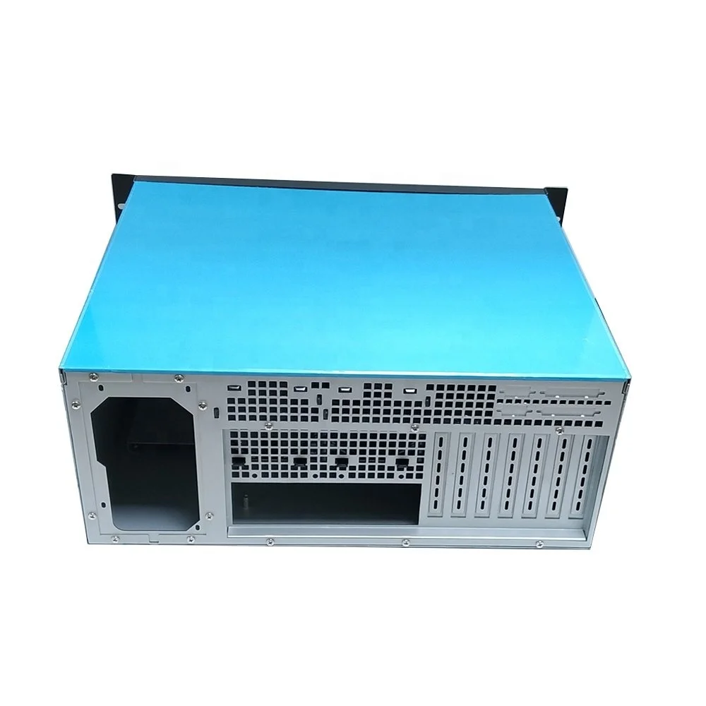 Изготовленный на заказ алюминиевый корпус корпуса усилителя Серверный из листового металла Корпус Шасси