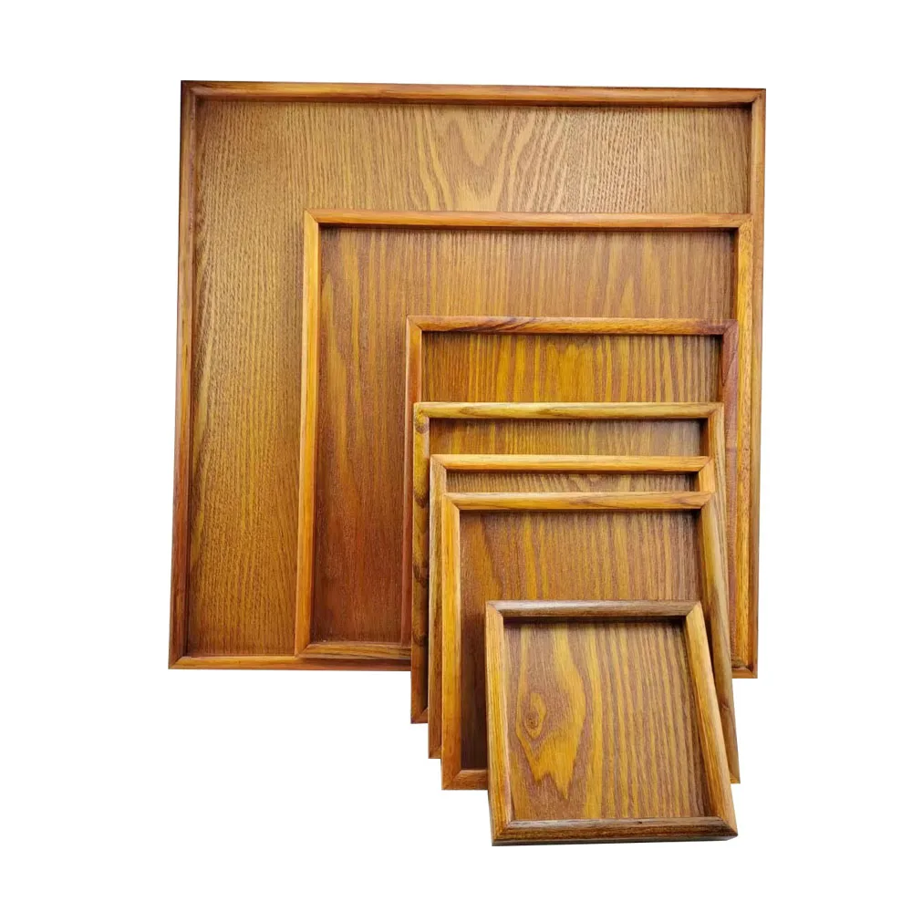 Country Home Decor Coffee Cheap Wooden tray