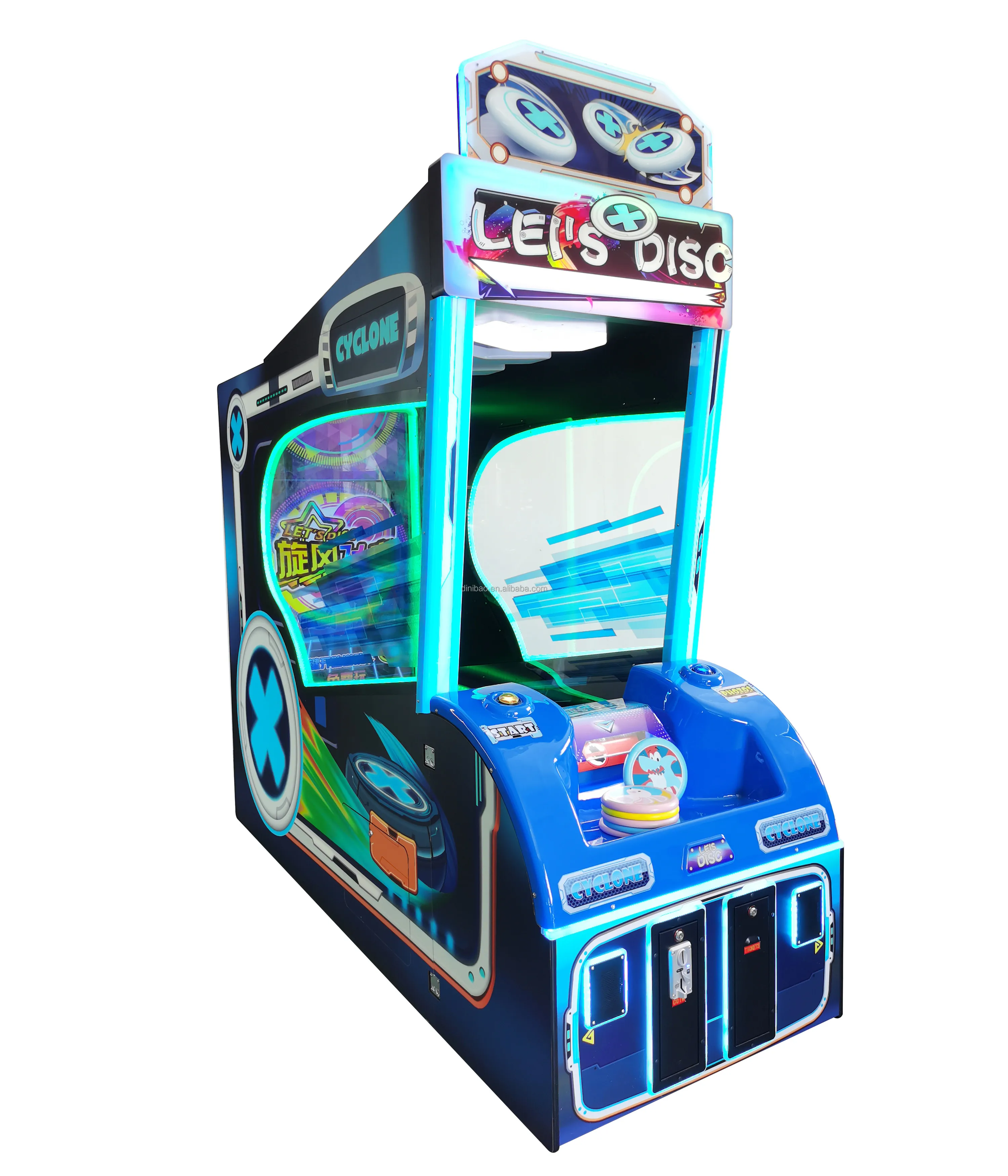 Аркадные карнавальные игры dinibao дисковый игровой автомат для развлекательного центра