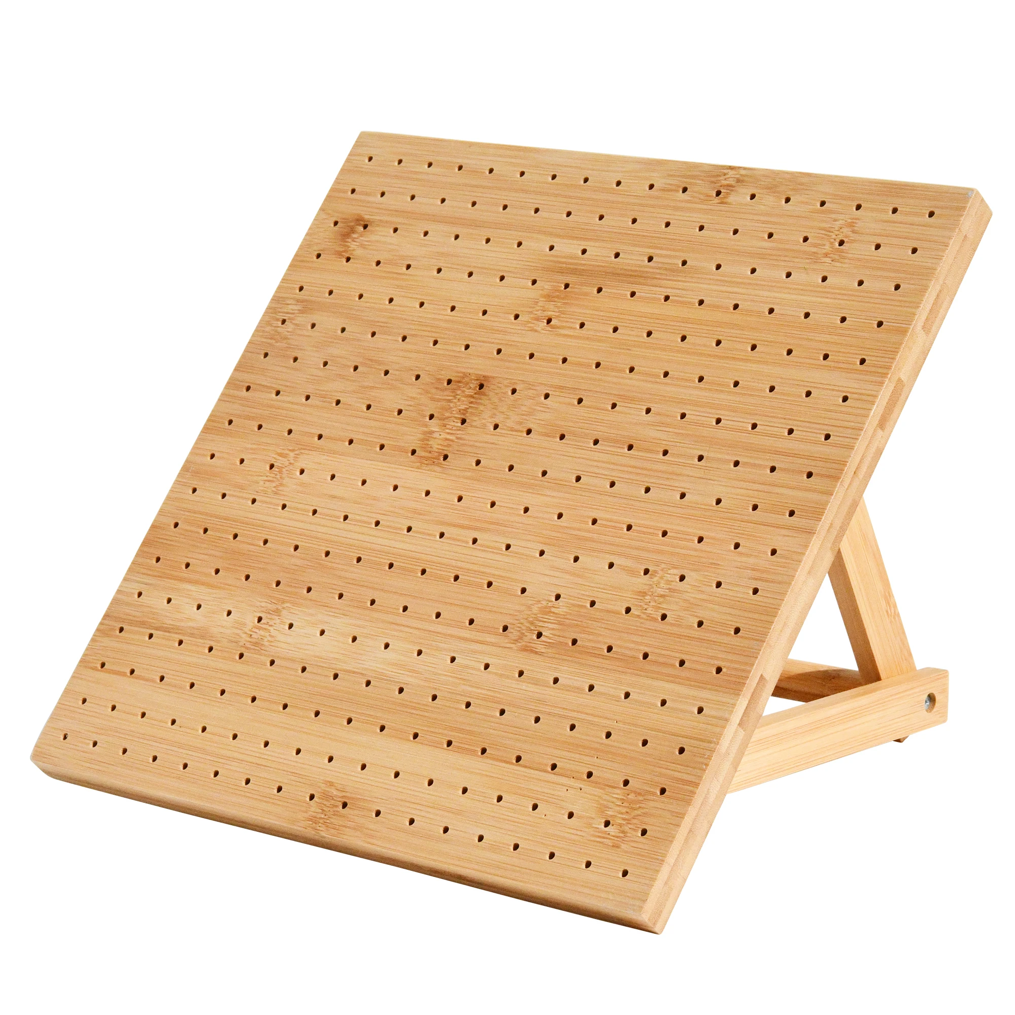 Full Kit Folding Bamboo Crochet Blocking Board for Knitting and Needlework with Stainless Steel Rod Pins