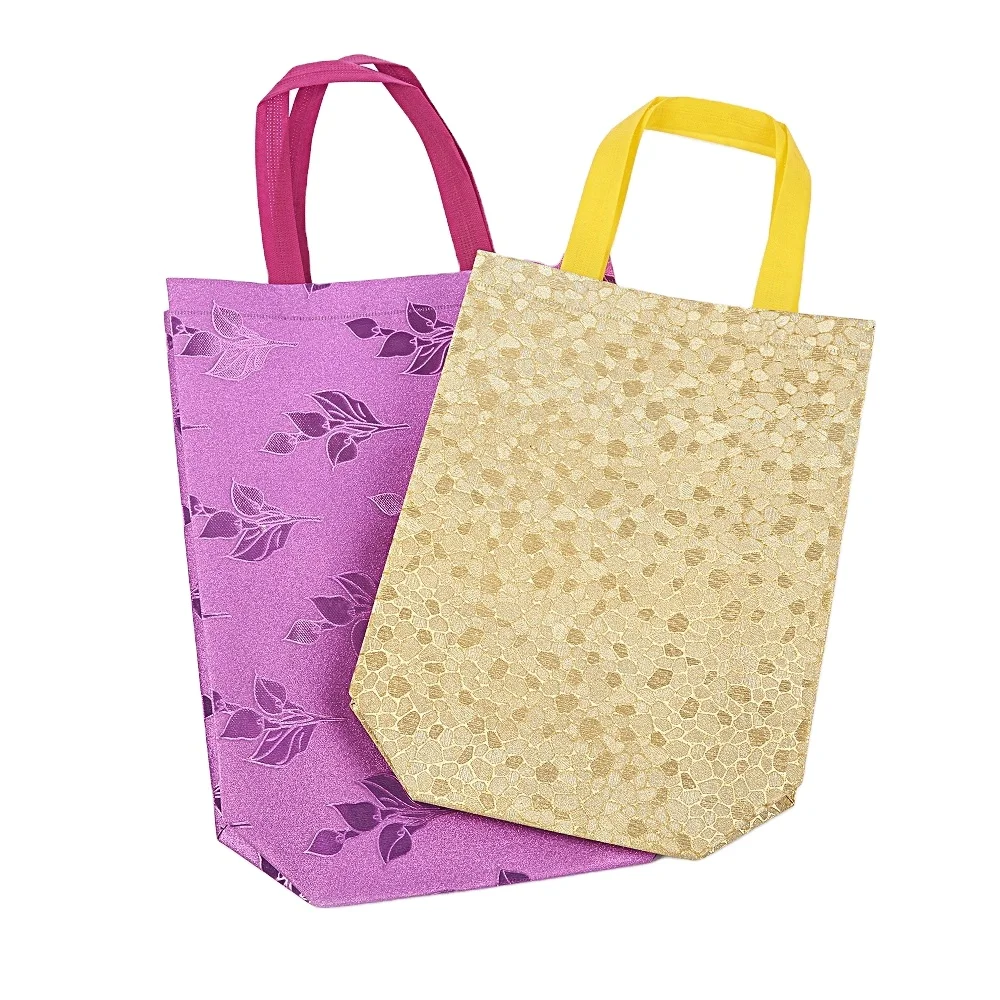 Складная многоразовая Нетканая сумка с прямым принтом от производителя