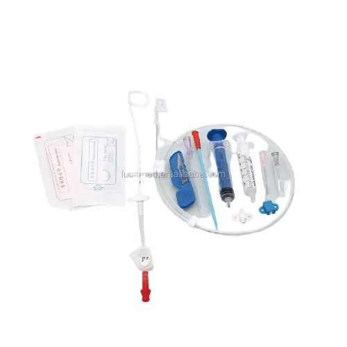 Набор катетеров для гемодиализа с двойным люменом