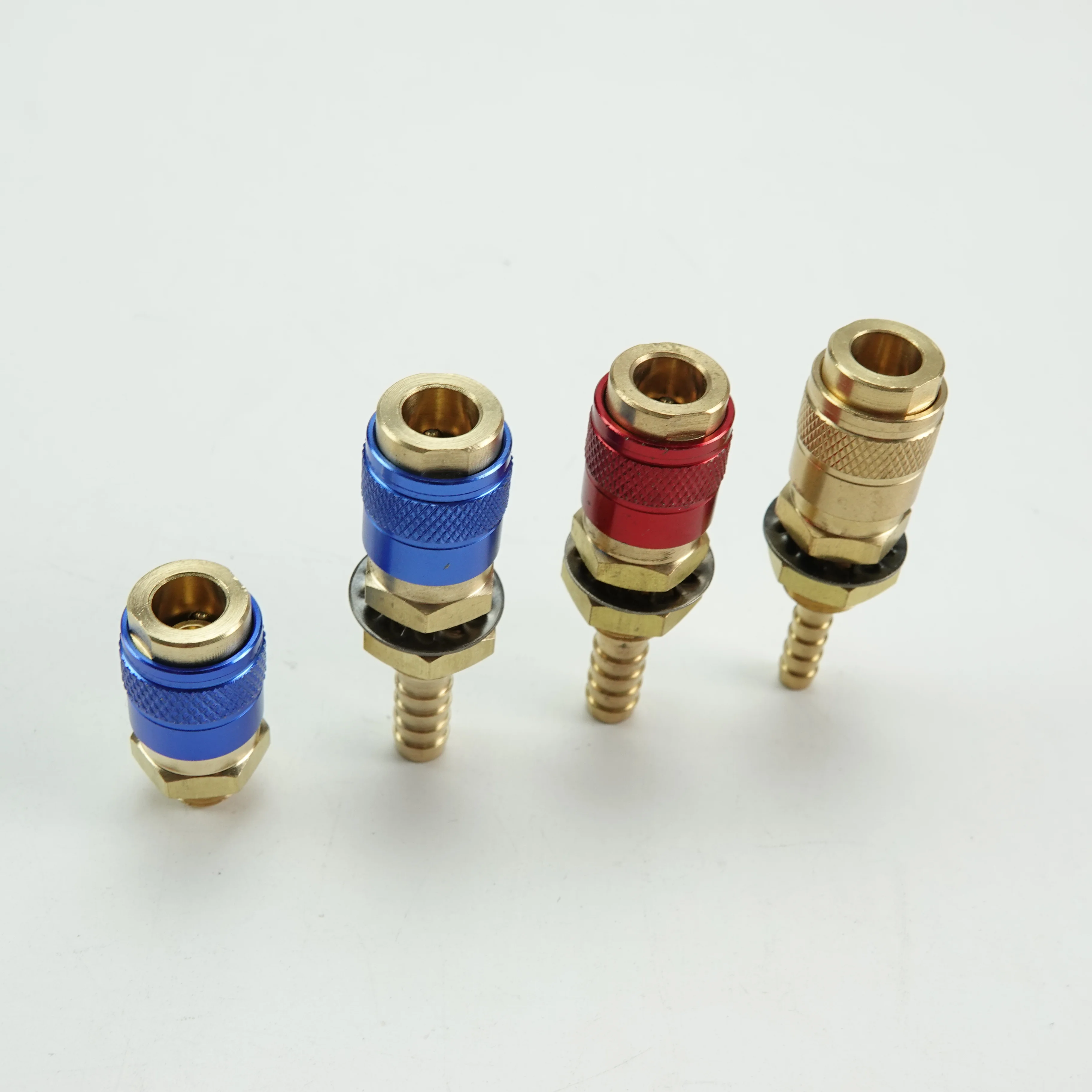 welding torch quick connector Red blue fast couplers for welding torch 6mm 8mm
