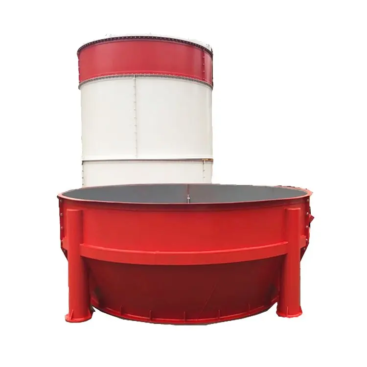 Nord integral steel plate silo vertical sheet cement tank 300 tons split cement silo